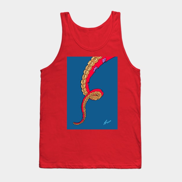 Tentacle Tank Top by Corey Has Issues